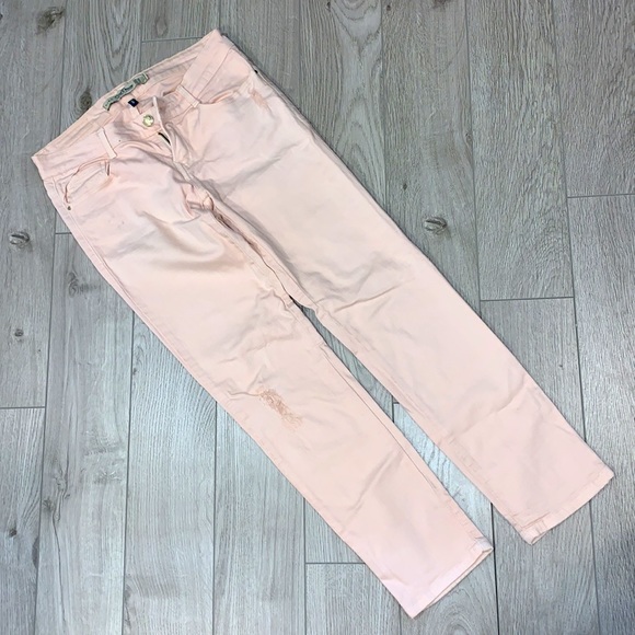 Zara Light Pink Jeans Size 4 - Picture 2 of 8
